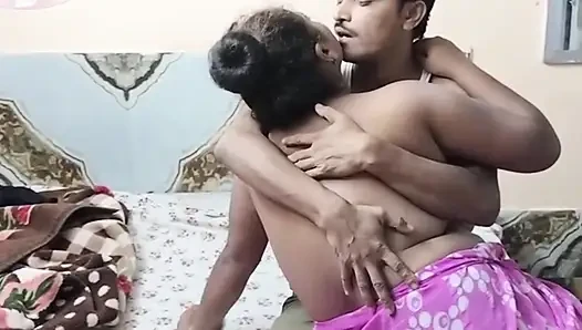 Yatak odasında karı koca romantik chodai