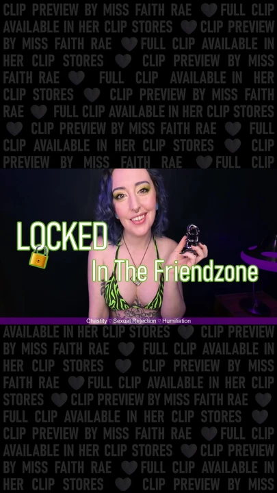 Запертый в френдзоне - унижение, отказ и целомудрие, ролевая игра мисс Фейт Rae - HD 1080p MP4