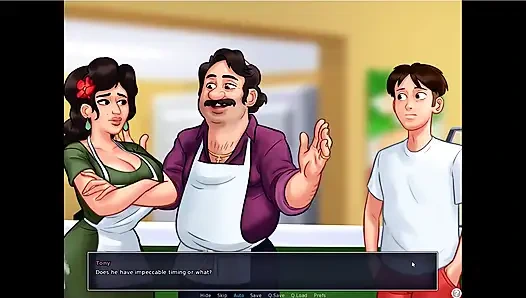 Yaz mevsimi efsanesi - Eva bebeğini doğurmuş ... Tony oradayken Johannes Maria'yi sikiyor