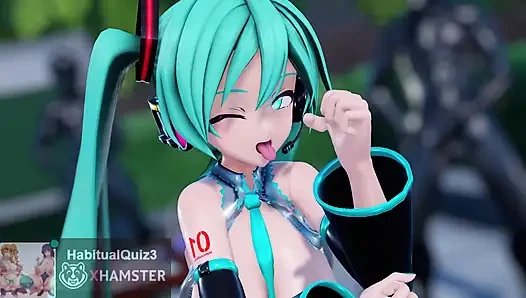 mmd r18 hatsune miku sakso çekmek istiyor büyük memeler