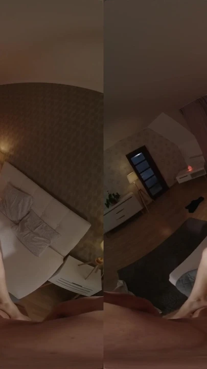 "Fransız orta yaşlı seksi kadın beni dildoyla azdırıyor - sanal gerçek porno"