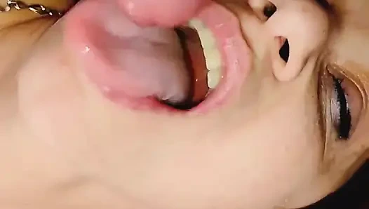 Tutkulu seks, oral seks, ağzına boşalma