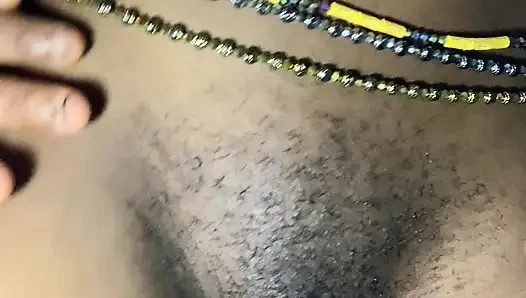 Ateşli zenci bebek önden ve arkadan görünüm bakış açısı yakın çekim