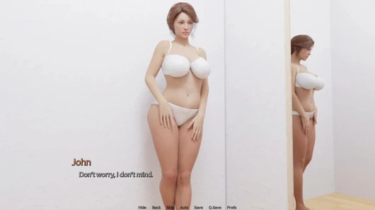 Kalp sorunları - bölüm 4 - amelie elbisesini önümde değiştirdi