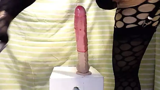 Kahrolası korkak sürtük büyük büyük yapay penis uzun comdom kırmızı