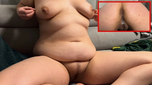 Doggy I get fucked really horny and pumped full of cum, crass creampie