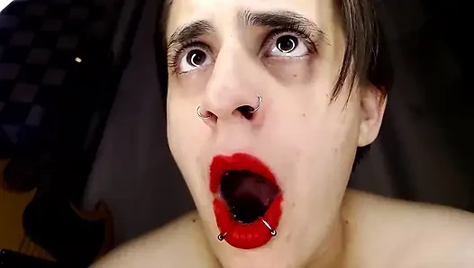 Blow up doll kırmızı ruj