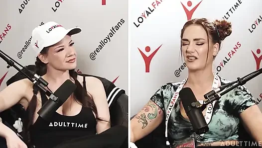 Siri Dahl grup seks partisi*es ve porno ödülleri | Siri Dahl ile Avn Özel | Adult Time Podcast
