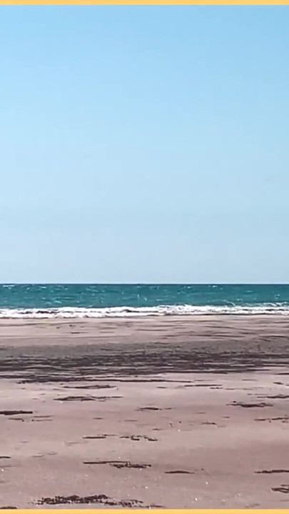 WIFEY dared walking around side boob on public beach | Clip 1