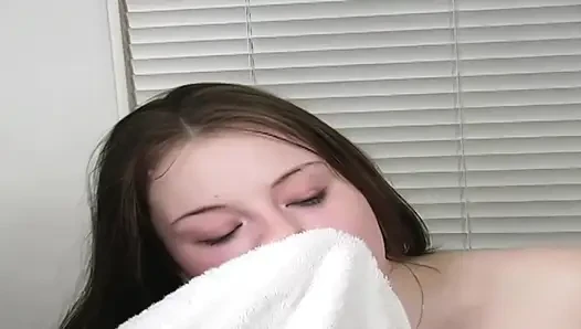 Desperate Amateurs Tatiana Kush first time on film sucking cock