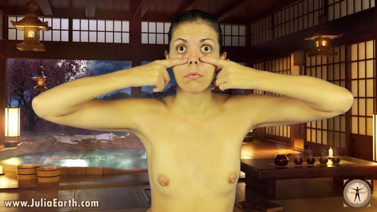 Julia v earth ile yüz zindeliğinin 2. günü. Yüzümü hissetmeye başladım.