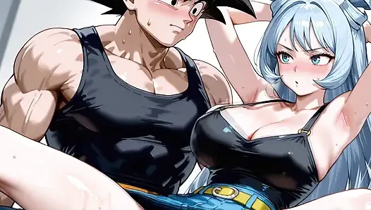 Goku x Nejire (MHA)