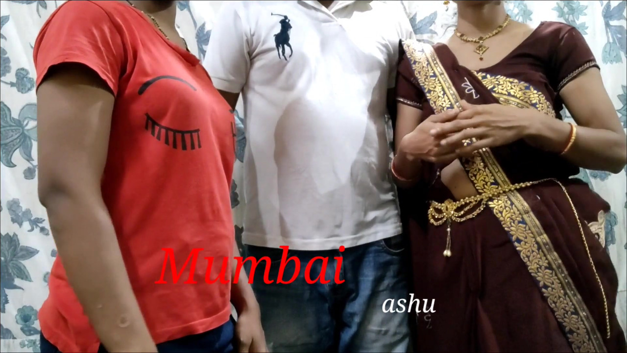 Indian threesome video, Mumbai Ashu sex video, anal sex