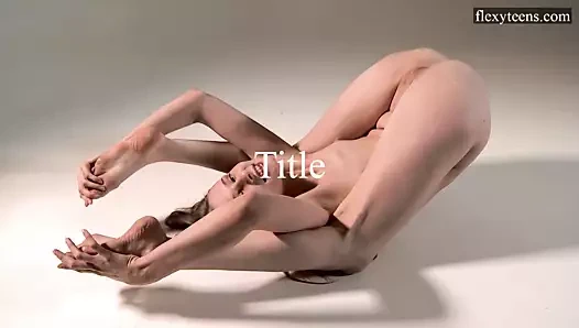 Sofia zhiraf sıcak sarışın Rus gymnast