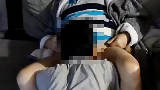 Young (19) Faggot Gives Grandpa a Blowjob (69)