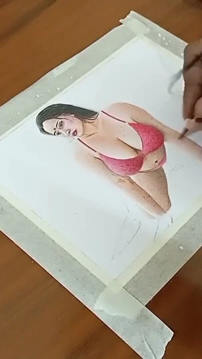 Sıcak Seksi Desi Hintli Milf Bengal Bhabhi ya da Kadının Açık Havada Sikişinin Erotik Sanatı veya Çizimi | Klip 1
