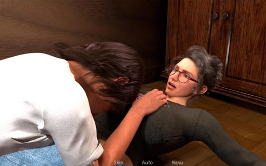 Orta yaşlı seksi öğretmenin sarkık göğüsleri - güzellik alanı - e02