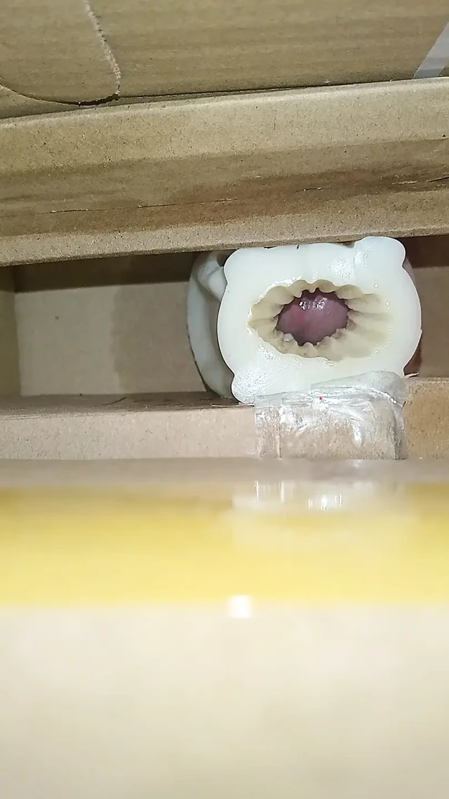 Ev yapımı silikon amcığa boşalma 3