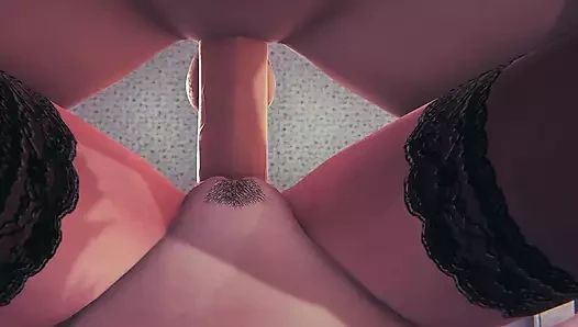 Meme egirl kız amcığını sikiyor ve kalın yarak emiyor