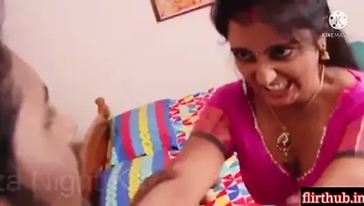 Pehle Biwi Or Fir Sali Ki Chudai Karta Tha Tharki Husband