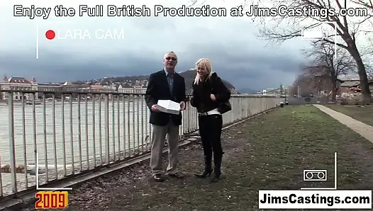 Götünüzü sikmek istiyorum! Jim Slip ve Sarah Kelly Jimscastings'te