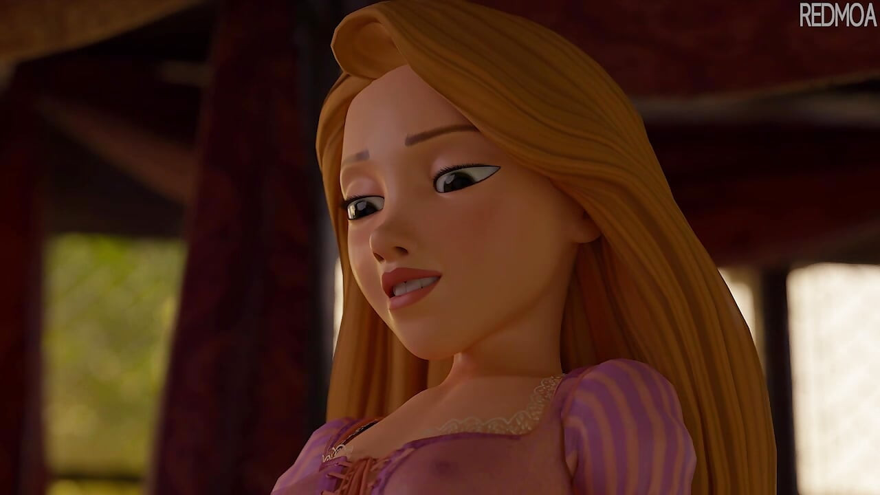 Rapunzel kovboy kız flynn ile birlikte. Karışık