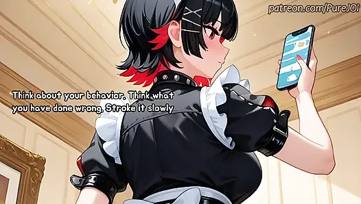 Ellen Joe from Zenless Zero becomes your private bartender (Feet JOI)