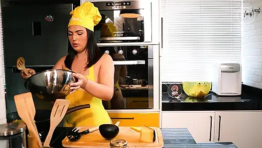 Hot Lesbian Latinas cooking - Part 3 - SFW