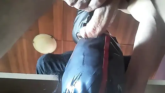 17 dakikalık aşırı oral seks ve büyük oral dölleme ile gırtlağına kadar alma