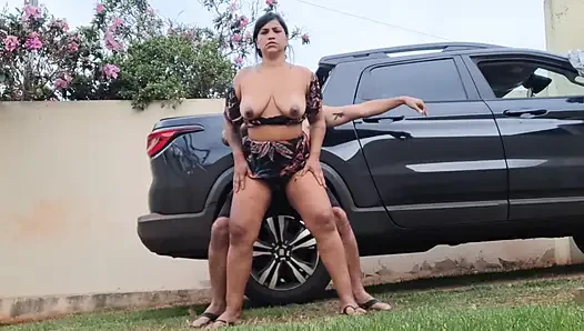 Cuckold Uber: Drove My Wife to Get Fucked Then Creampied Her in the Garage
