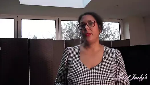 Auntjudys - Coming Home From the Club with Busty Hairy BBW MILF Cassy Hill (pov)