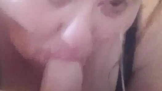 Put your tongue in there!