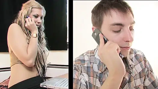 Yüksek topuklu sarışın derin sikiliyor