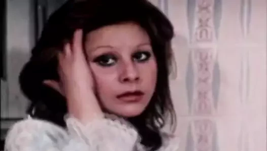 kız mastürbasyon ile bir peluş eşek (1970'lerin vintage)