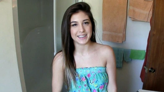 diş telleri ile gerçek lise latin genç, ilk porno, pov