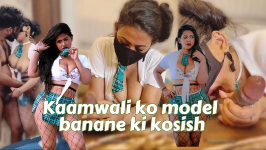 Hizmetçimi yıldızına çevirdim ve ağzına boşaldı