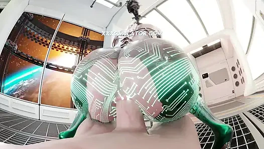 Eve'in götü bu 3 boyutlu parodide krem taşana kadar bakış açısıyla patlatılıyor