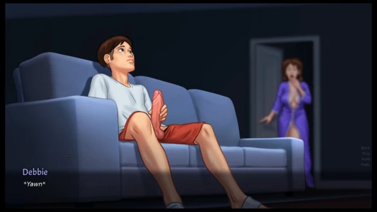 Summertime Saga Part 25 By DarkCookie - MILF Stepmom Helps Pervert Masturbate, MILF Pussy Fingering