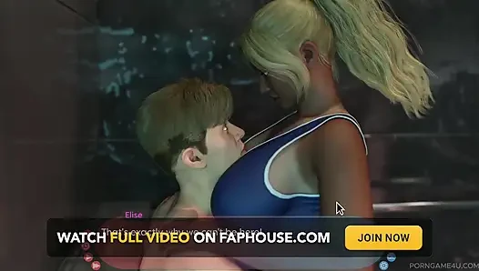 Sneaky Locker Room Shower Sex - Trying Not to Get Caught by the Swim Team - #6 - Tower Boy - by Porn Game 4u