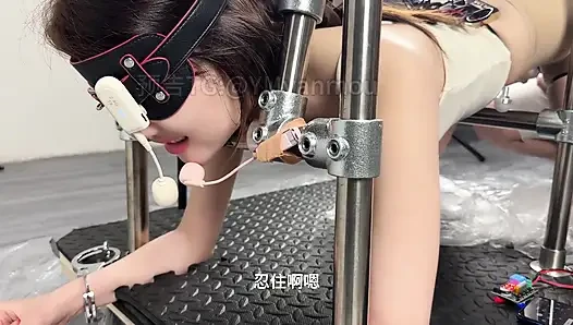 Elektrik şoku yasma spreyi ile sesli elektrikli şok lavmanı