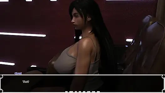 Tifa'nın karanlık cenneti erkek arkadaşı neredeyse kız arkadaşını tuvalette aldatıyor - bölüm 17