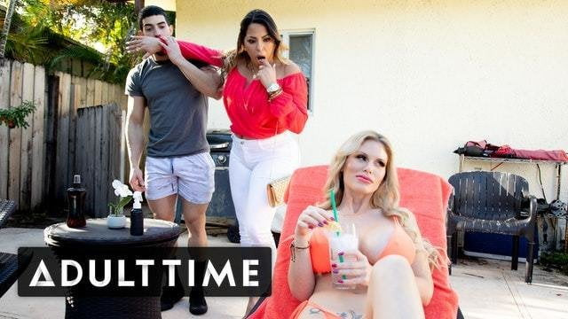 Korkuluk benim büyük baştankara sarışın öğretmen ile benim seksi üvey
