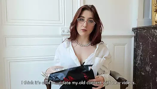 Boşalma oyunu - ateşli bir kızıl saçlı için dölleme ve boşalma oyunu