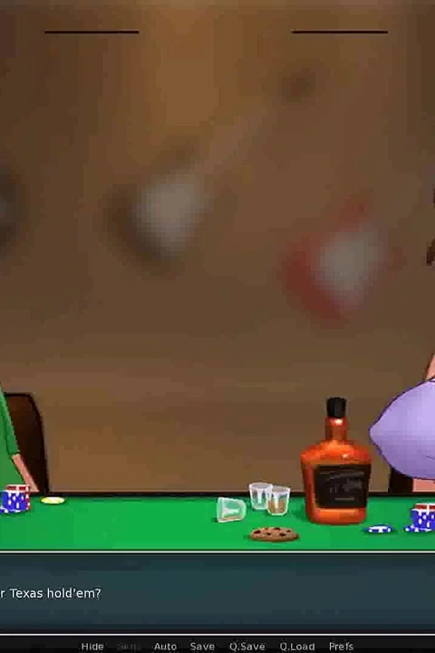 Yaz mevsimi efsanesi: orta yaşlı seksi kadınla striptiz pokeri oynuyor bölüm 170