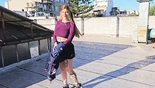 Hot Babe Wanted Sex so Bad so We Did It Outdoors