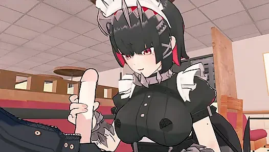 =Zensiz bölge sıfır= Ellen Joe x Wise: McDonald's'ta riskli halka açık seks (4k)