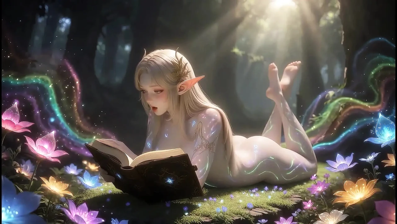 AI - The Silver Garden – Intimate Elven Story Chapter 1 - EN