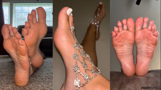 Ivy'nin ayaklarıyla lüks ayak ibadeti - ayakivities