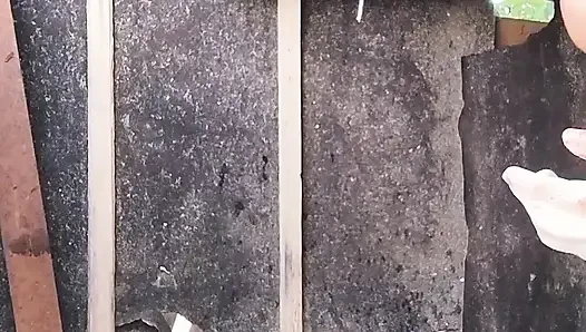 Ateşli üvey kız kardeşle kameralı duş - buharlı röntgenci eğlencesi