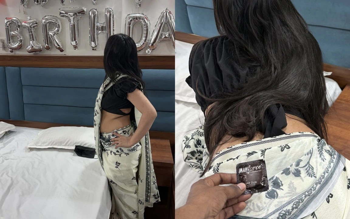 Baldız doğum gününde kayınbiraderi ile sürpriz yapıyor ve ona amını hediye ediyor